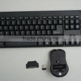 OEM Black Color Cheap Combo Wirless Keyboard and Mouse thumbnail-4