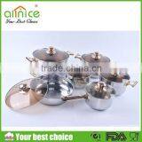 Capsulate Bottom Stainless Steel Cookware Set/stainless Cookware/kitchenware Set