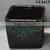 Indoor Decorative Italian Mini Porcelain Flower Pot thumbnail-6