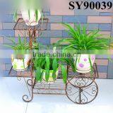 Metal Tall Wrought Iron Flower Pot Stands thumbnail-6