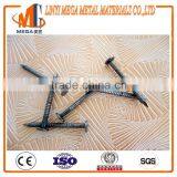 China nails factory supply black roofing nail screw shank