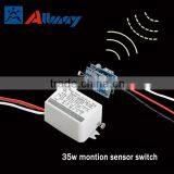 Energy Saving 85% 6-8m Sensor Distance 35W Square Adjustable Sensor Switch With Light Sensor 220V Made in China