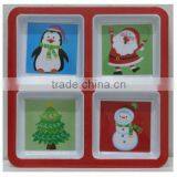 Ceramic Plate With Christmas Decoration(SQ-133)
