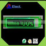 Battery Negative Character Lcd Segment Display ,digital Display Stand for Charger,green Led