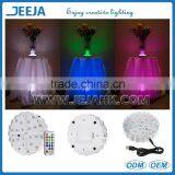 rechargeable wedding centerpiece candelabra acrylic light base for party decoration
