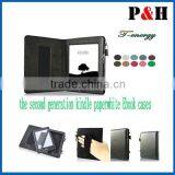 Most Popular High Quality Manufacturer Leather Case With Hand Strap for Kindle Paperwhite thumbnail-2