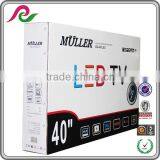 Folding Corrugated Carton Paper Box With Printing for LDE TV Packing thumbnail-1