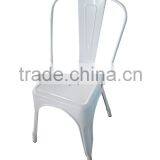 2016 Hot Sale Industrial Metal Chair Gloss Finish Dinning Colorful Stackable Side Chair thumbnail-6