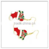 promotional Christmas shoes earring for women