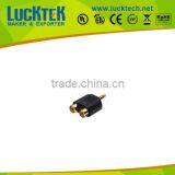 Audio/Vedio Adapter 3.5mm Stereo Male TO 2*RCA Female Adapter thumbnail-1