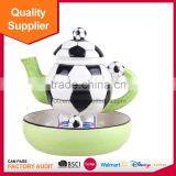 Made in China Creative Sports Football Ceramic Kettle thumbnail-2