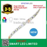 High power SMD5050 RGBW LED made to measure strip light kits IP43