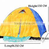 6 Person Tent Double Layer Polyester Fabric Hiking Tent thumbnail-2
