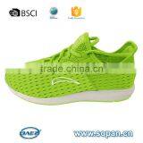 comfortable light mesh upper phylon outsole sport shoes jogging shoes