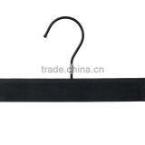 Adjustable Matting Black Plastic Pants Hanger With Clips, for Skit/Bottom thumbnail-2
