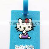 Luggage Tags Wholesale for Airlines Cute Soft Rubber Bag Tags PVC Manufacture