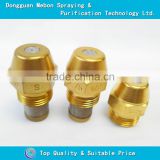 Brass gas burner nozzle,full cone fuel fog nozzle