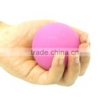 2015 Promotional Bright Color 60mm Rubber high Bouncing Ball, made in Thailand