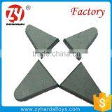 YG6 Cemented Carbide Welding Brazed Tips