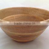 bowl/natural finish wood bowl