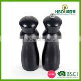 2016 Black Bamboo Salt and Pepper Mill OEM Factory China thumbnail-2