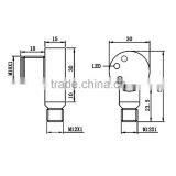Q18 Plug Series DC 4-wire Retro Reflective Photoelectric Sensor thumbnail-2