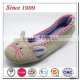 cute knitted cat animal head slippers