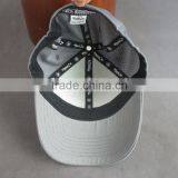 High Quality Custom Gray Stretch Cap With Print Decoration thumbnail-5
