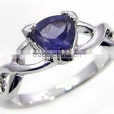 Shining Blue Labradorite 925 Sterling Silver Jewelry Ring Handmade Jewellery Indian Supplier Rings