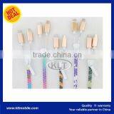 KLT Mix Color Zipper USB Cable 2 in 1 Couple Lighting Cable thumbnail-2