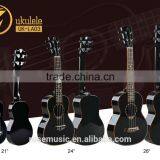 Solid Spruce +sapele Concert Ukulele of High Quality From China Factory(UK-LA02-24) thumbnail-1