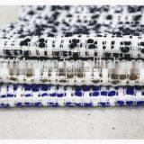 2016 M.seven Black/white Thick Tweed Fabric, Wool Blend Polyester Fabric for Casual and Formal Wear thumbnail-6