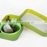 Plastic Picnic/Camping/BBQ/Party Dinner Plate Bowl Mug Cutlery Set thumbnail-2