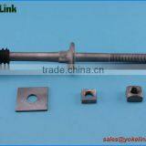 1" 1 3/8" Nylon or Lead Thread Head Forged Steel Pin thumbnail-3