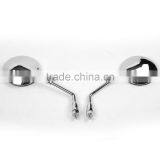 Chrome Side Rear View Mirrors For HONDA VT750 SHADOW 400 VT750C VLX VT600 New thumbnail-4