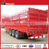 30 - 60ton Cheap Utility Cargo Trailer Fence Grain Truck Animals Transport Gooseneck Farm Box Trailer thumbnail-5