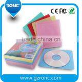Guangzhou RONC Wholesale 5 Colors Cheap CD Sleeve, CD DVD Plastic Sleeve thumbnail-1