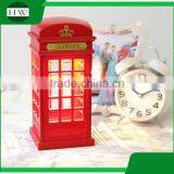 Plastic Antique Telephone Booth Eye Protection Battery Operated Usb Rechargeable Led Study Reading Desk Table Touch Night Light thumbnail-4