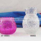 Crackle Glass Candle Holder(HLTH-V027) thumbnail-1
