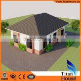 One Level Low Cost Customized Design Steel Prefabricated Bungalow thumbnail-2