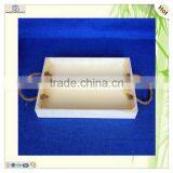 Hot Selling Recycled Food Beverage Serving Handles Wooden Tray thumbnail-1