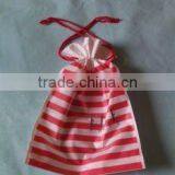 CPE Material Clothing Small Fabric Drawstring Bags