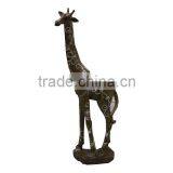 Christmas Sculpture Decorative Giraffe Resin Giraffe thumbnail-1