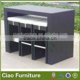 Outdoor Cheap Bistro Stools and Bar Table Set thumbnail-1