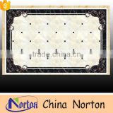 Norton rectangle simple design marble medallion tile lowes for home decor NTMS-MM003L