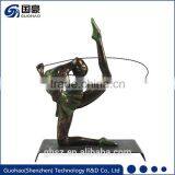 Artistic Gymnastics Leotards Girls Bronze Statue thumbnail-1