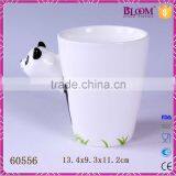 Panda Desgin Custom White Ceramic Mug Factory thumbnail-3