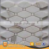 Octagon Marble Mosaics Calacatta Marble Mosaic for Wall thumbnail-1