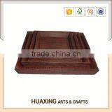 Chinese Style Wooden Oval Wooden Tray thumbnail-5