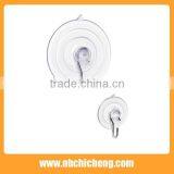 12pcs Plastic Bathroom Suction Cup Hoop thumbnail-4